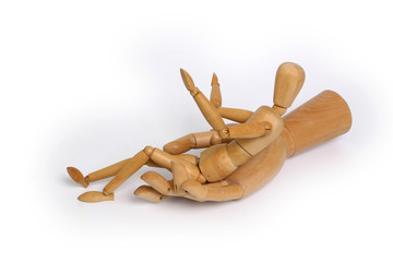 Holzpuppe, Missbrauch, Unzucht, Kinder, Erwachsene, Schutz, Naeh