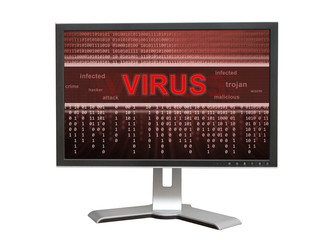 Computer with virus