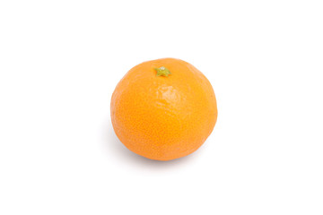 Mandarin isolated on white background