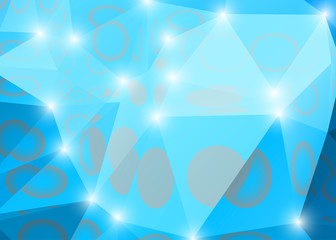 Blue Light rays Geometric background vector eps 10