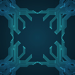 Circuit board background