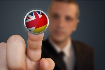 Pulsando botón inglés/español