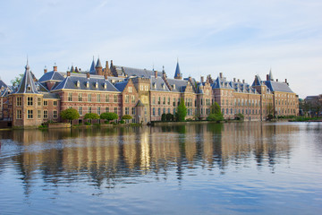 Fototapeta na wymiar Parlament holenderski, Haga, Holandia