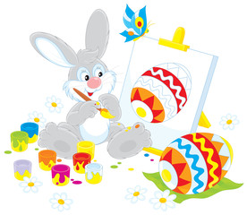 Easter Bunny artist