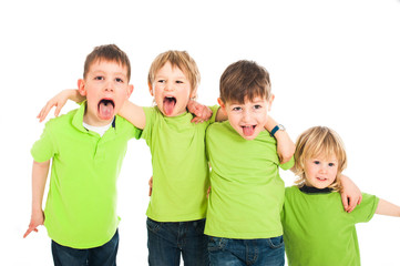 Spielende Kinder - Playing children