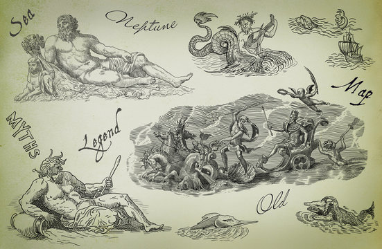 Neptune illustration