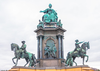 Maria Theresia Statue in Vienna
