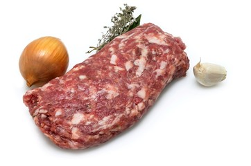 Hachis de porc.