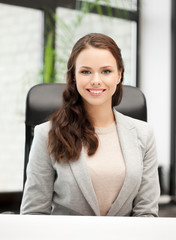 happy and smiling woman