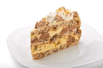 cream chocolate fruit cake sweet food dessert