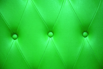 Couleur vert émeraude du motif en cuir d& 39 ameublement en arrière-plan
