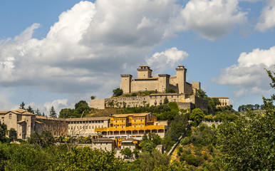 Fototapeta na wymiar Zamek Spoleto