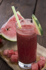 Homemade Watermelon Juice