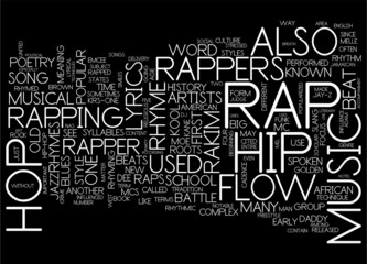 RAP Music - obrazy, fototapety, plakaty