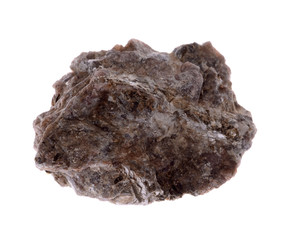 andalusite  mineral isolated on a white background