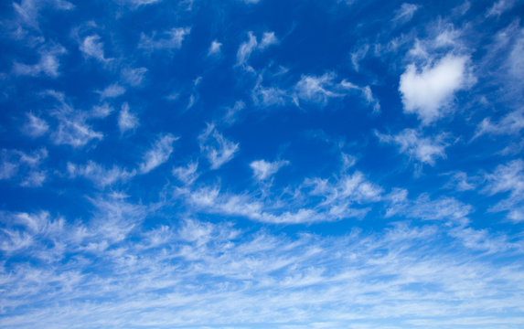 sky with cirrocumulus  clouds