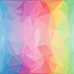 triangular style abstract background of triangles