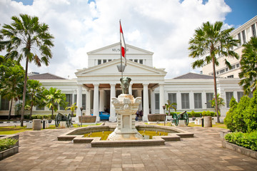 Nationaal Museum op Merdeka-plein in Jakarta, Indonesië.