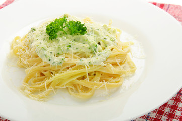 Pasta with sauce