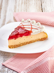 cream chocolate fruit cake sweet food dessert