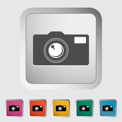 Icon vintage camera.