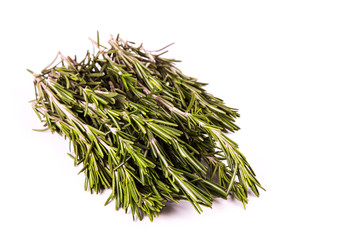 Bundle of rosemary. Herbs, spices.
