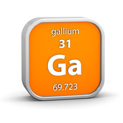 Gallium material sign