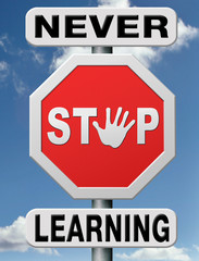 never stop learning - 50391334