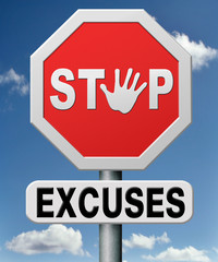 stop excuses