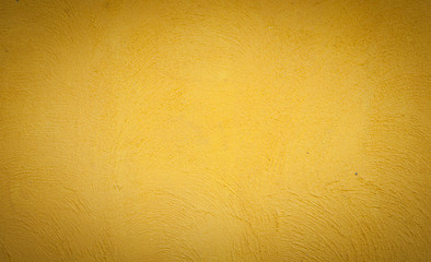 Naklejka premium Yellow wall background