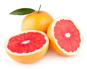 ripe grapefruits
