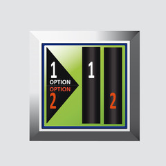 Button for option