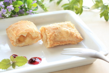 gourmet dessert, apple pie