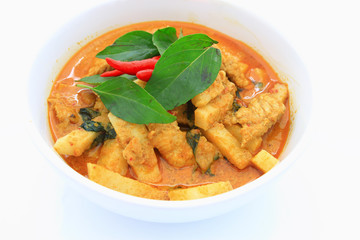 Green pork Curry , Thai cuisine