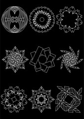 9. Examples for logotype.