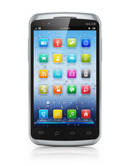 Modern touchscreen smartphone