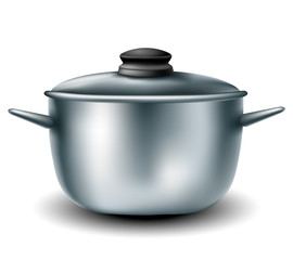 Cooking metal pan