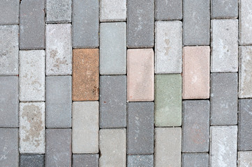 Background Texture Pattern colored concrete pavers