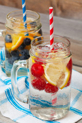 Sparkling Fruit Drinks