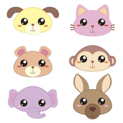 Obraz premium animals head-10