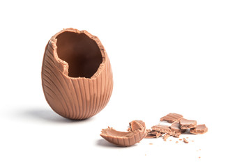 Broken easter egg
