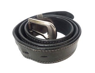 leather belt.