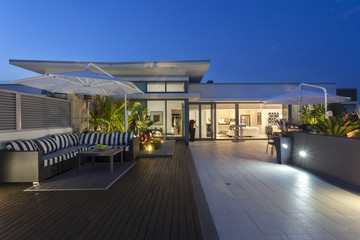 Modern balcony