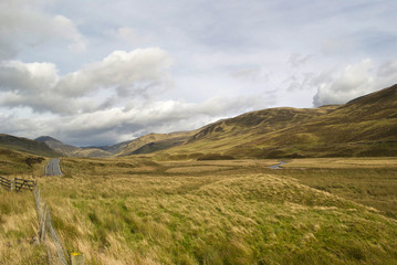 across the highlands