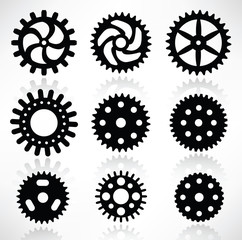 Tooth Wheels (black)