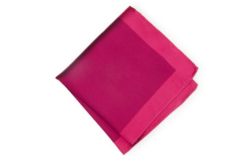 Handkerchief isolated on the white background