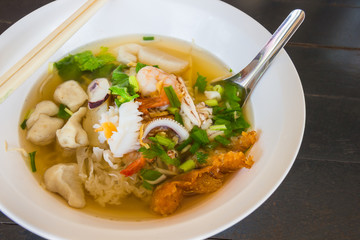 Seafood soup