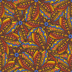 Seamless floral texture