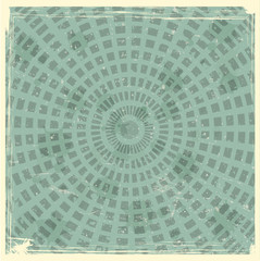 Grunge halftones background