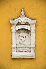 old postbox in Rio de Janeiro